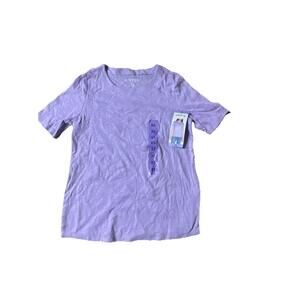 Orvis Womens T-Shirt Short Sleeve Purple Size XS. BS